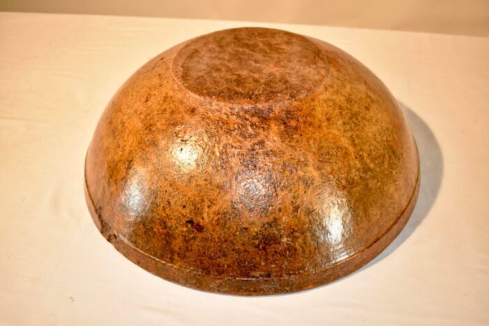 18th century very large burl bowl 0303