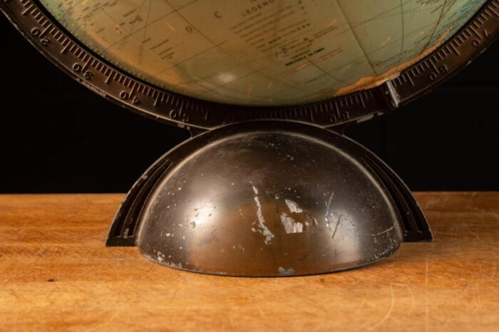 1940s art deco streamline replogle standard globe 4169