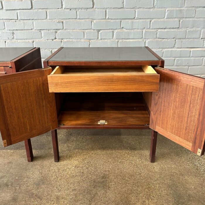 1960s founders oiled walnut nightstands by jack cartwright a pair 2043