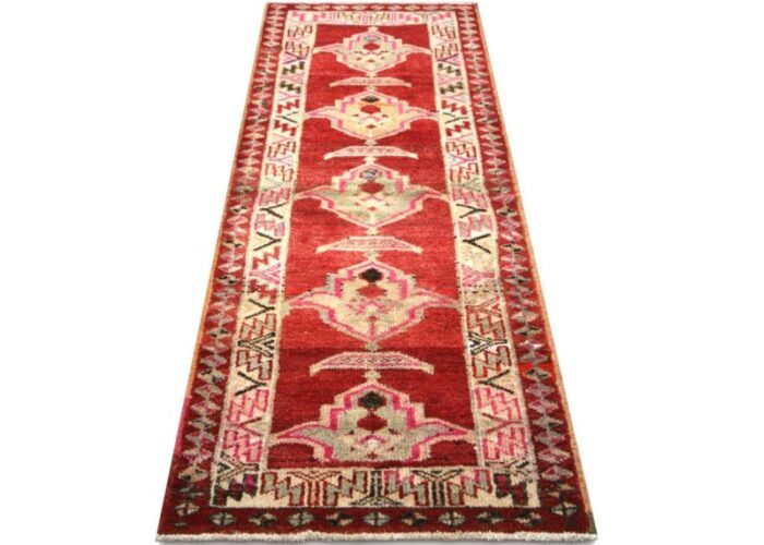 1960s turkish oushak runner 1617