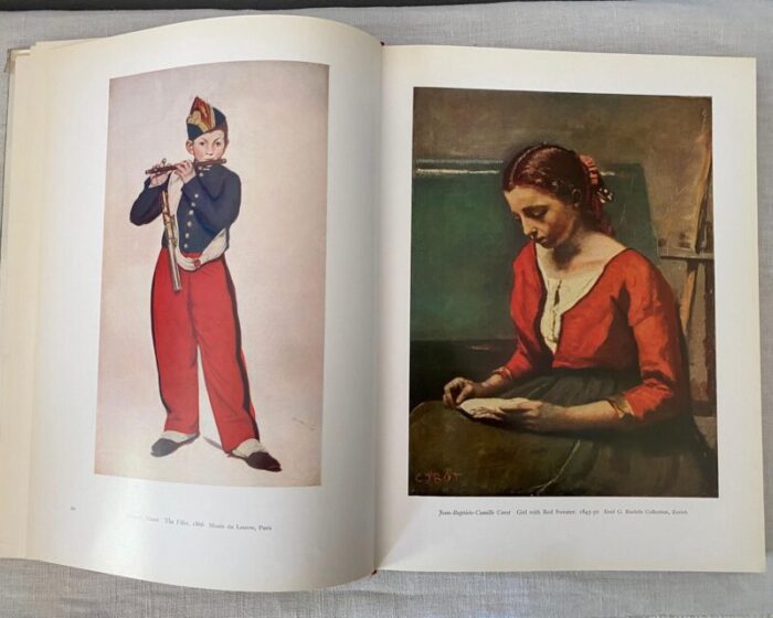 1967 art book by raymond cogniat the century of the impressionists 0258