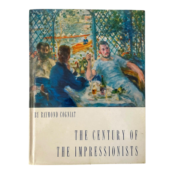 1967 art book by raymond cogniat the century of the impressionists 2068