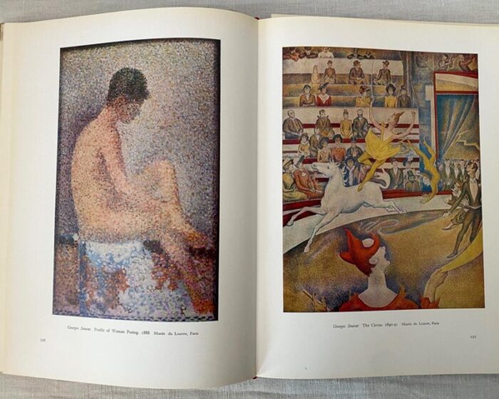 1967 art book by raymond cogniat the century of the impressionists 2254