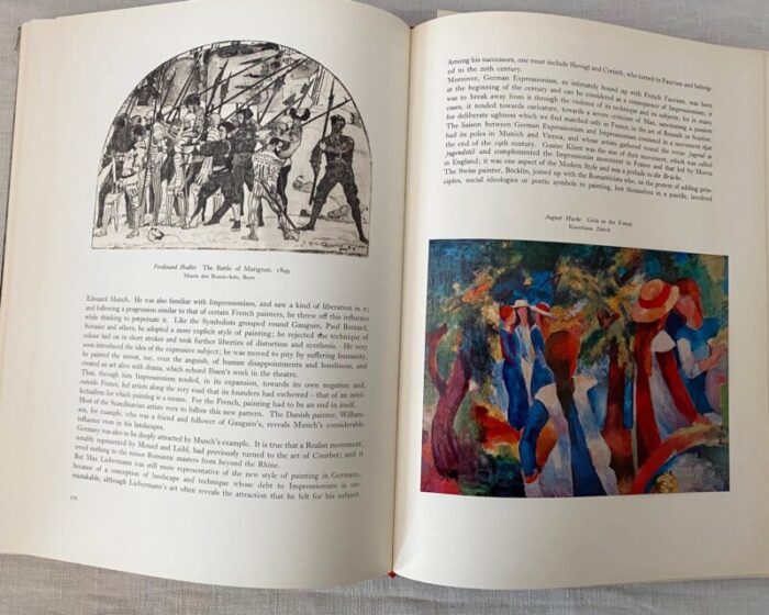 1967 art book by raymond cogniat the century of the impressionists 6775