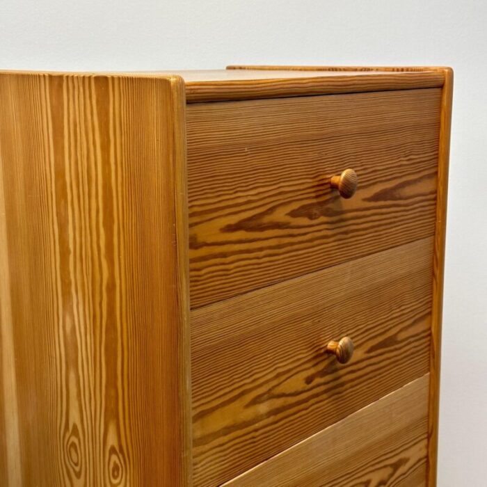 1970s pair vintage ikea swedish pine chest of drawers 8451