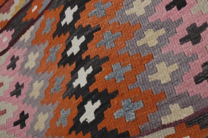 1970s vintage turkish oushak kilim runner 27 x 1311 2927