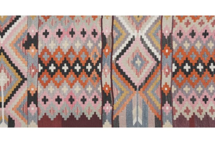 1970s vintage turkish oushak kilim runner 27 x 1311 7567