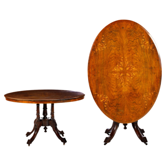 19th century english center table 1832