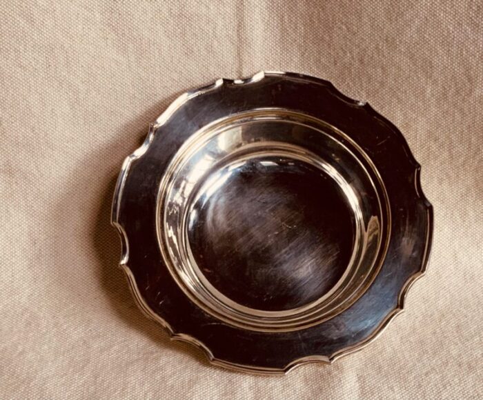 19th century english silverplate champagne bottle coaster 5145