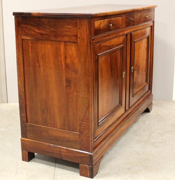 19th century louis philippe sideboard in walnut 2497