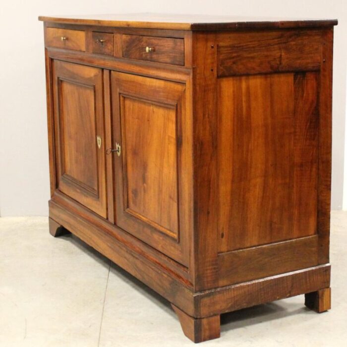 19th century louis philippe sideboard in walnut 4983