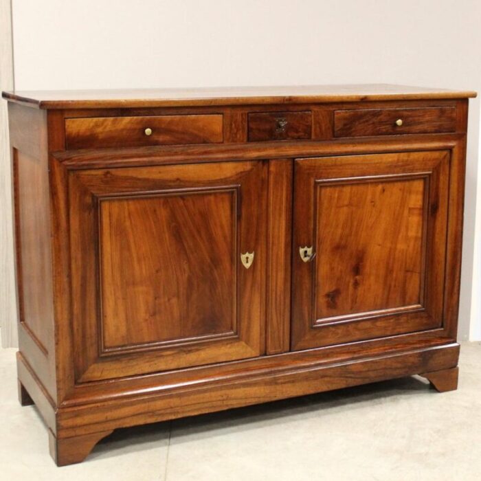 19th century louis philippe sideboard in walnut 5939