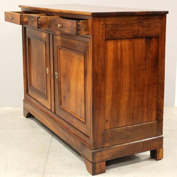 19th century louis philippe sideboard in walnut 6061