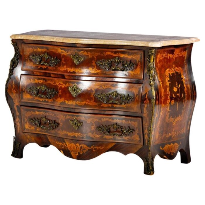 19th century louis xv french chest of drawers 3621