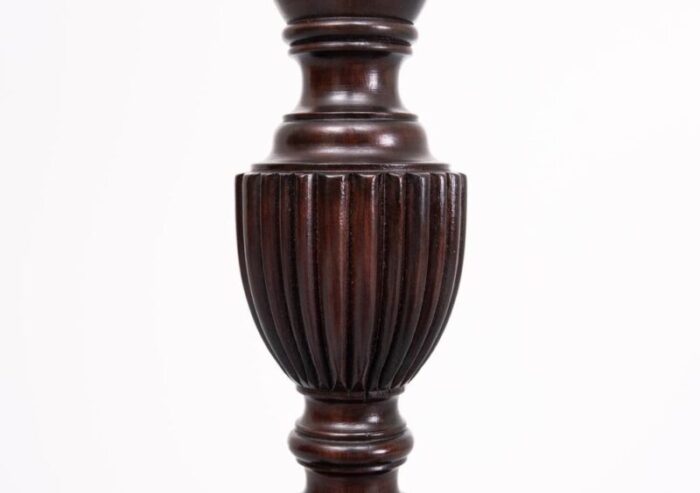 19th century mahogany tall stand 1850s 1533