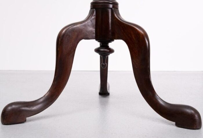 19th century mahogany tall stand 1850s 4631