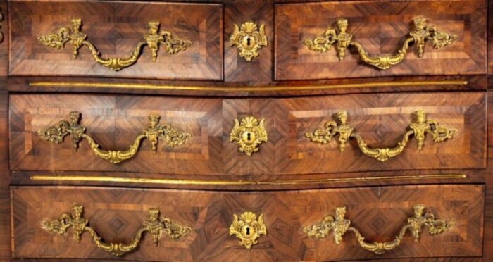 20th century louis xv french chest of drawers 2337