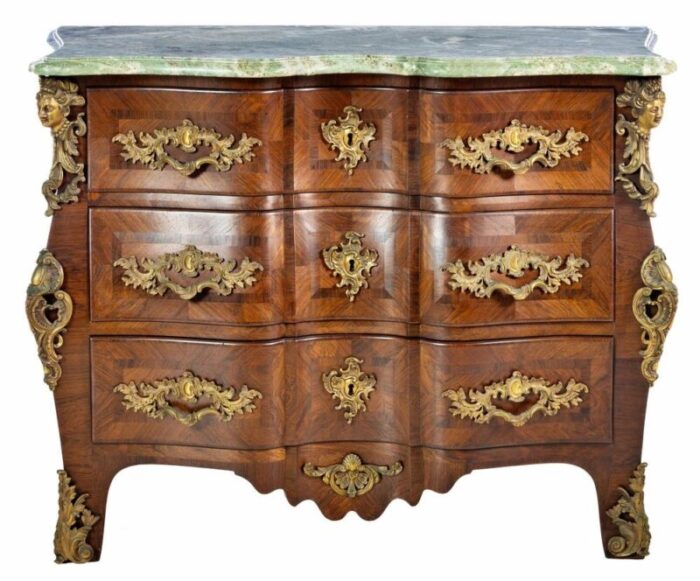 20th century louis xv french chest of drawers 3558