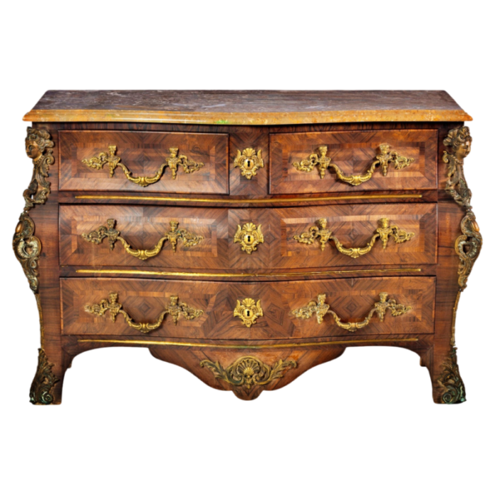 20th century louis xv french chest of drawers 4918