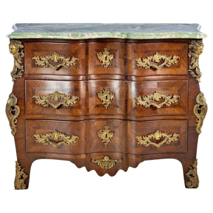 20th century louis xv french chest of drawers 5298