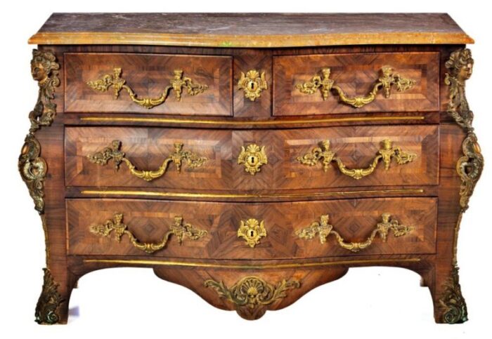 20th century louis xv french chest of drawers 6708