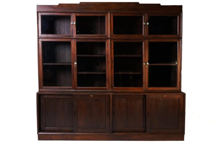 22T02090 british colonial bookcase 2 sections 01 master