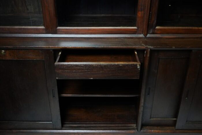 22T02090 british colonial bookcase 2 sections 07 master