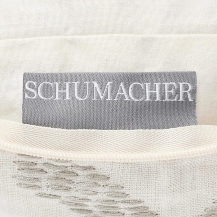 SCHUMACHER PILLOW TAG master