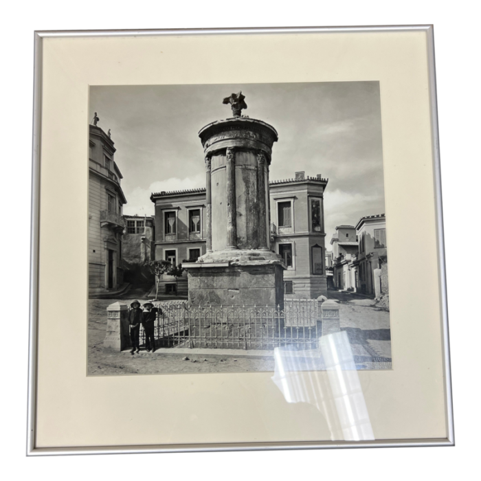 alinari brothers photograph tower of the winds athen circa 1890 6619