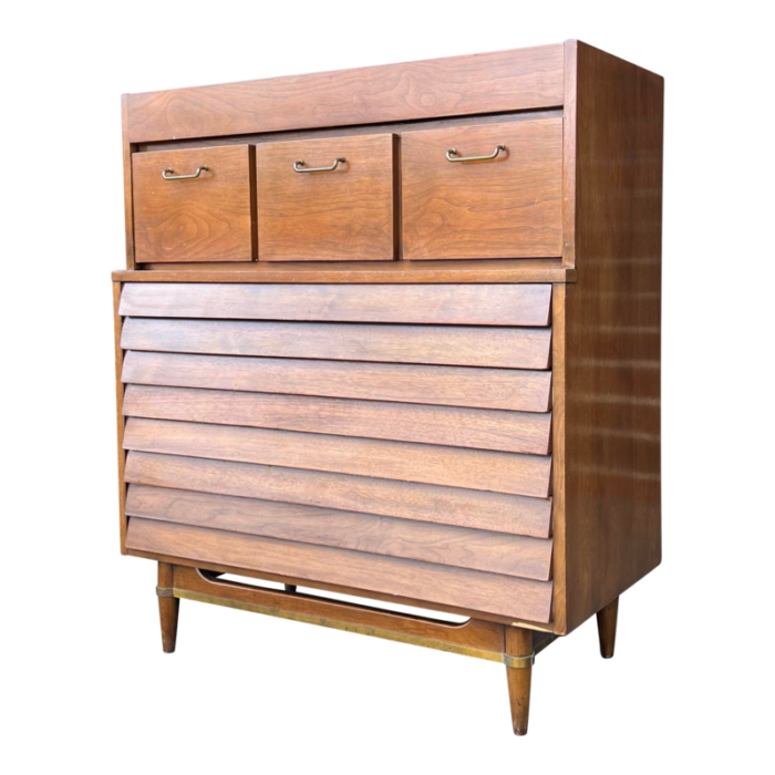 american of martinsville tall dresser 3997