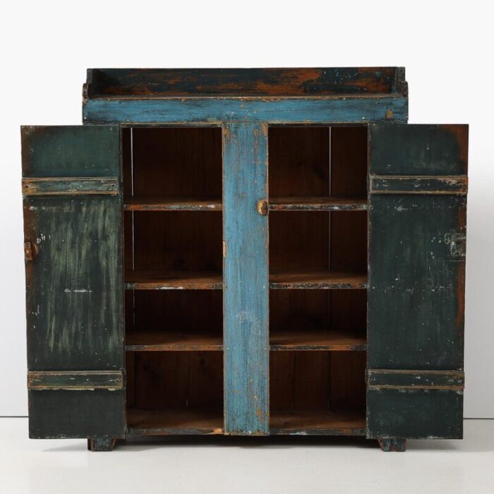 antique american cabinet dated 1861 5642