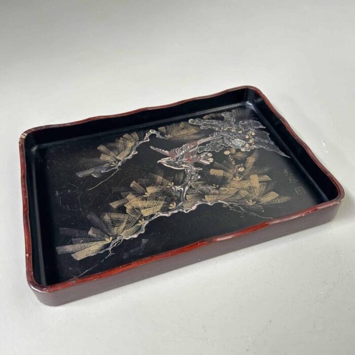 antique japanese tray 1890s 4190