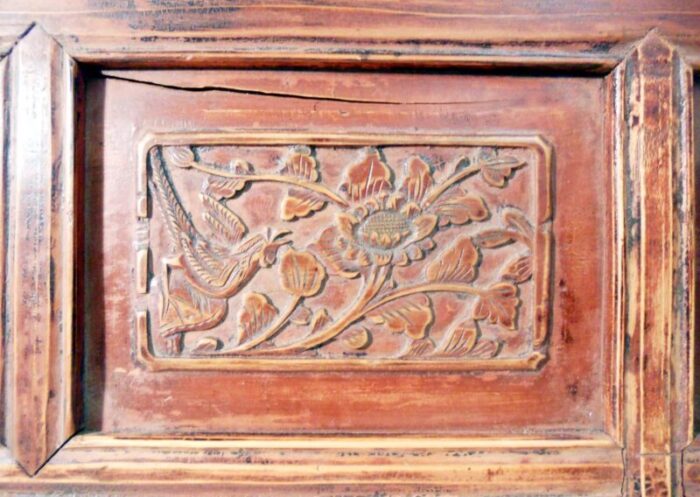 antique phoenix door lintel from boudoir circa 1800 1849 6562