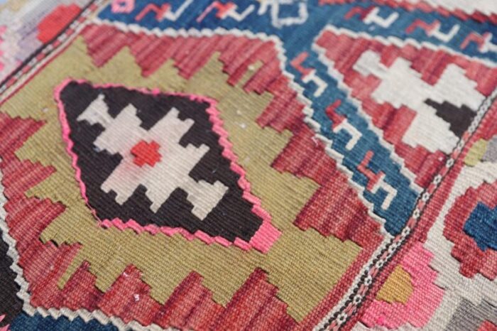 antique shahsavan mafrash kilim 1641