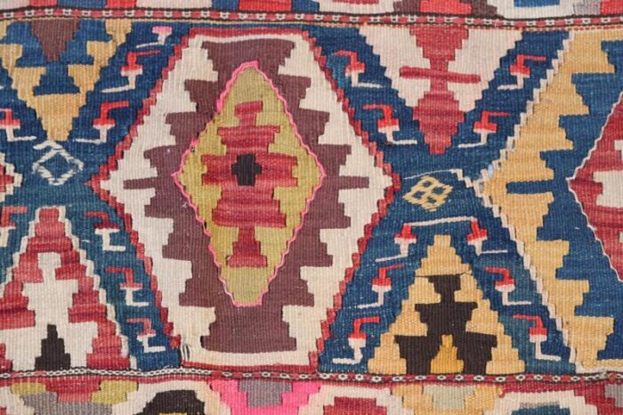 antique shahsavan mafrash kilim 4326