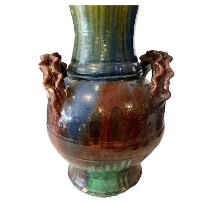 antique spanish nijar vase 3435