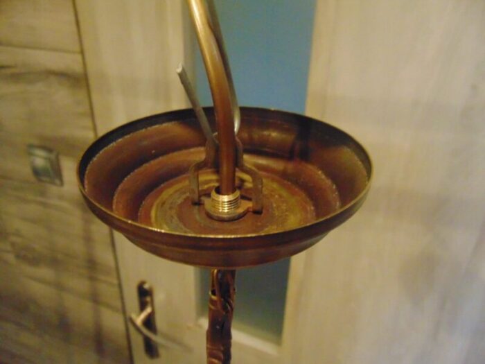 art deco brass ceiling lamp 6