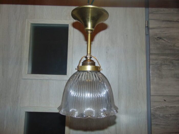 art deco brass lamp 1