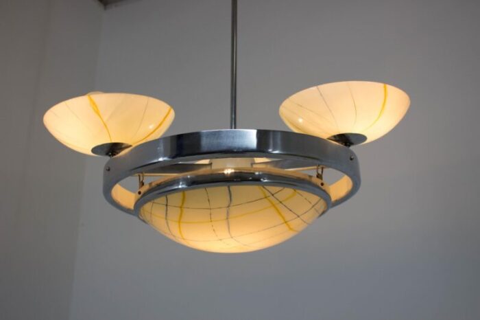 art deco ceiling light 1930s 6