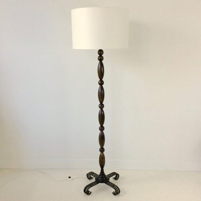 art deco french floor lamp 1940s 2