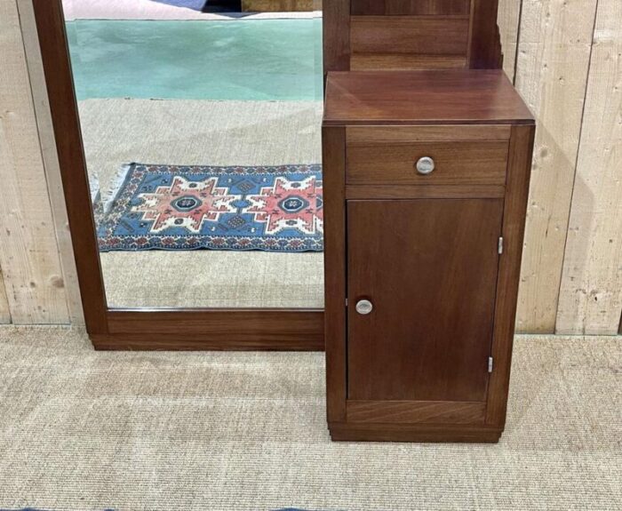 art deco mahogany dressing table 1930s 7240