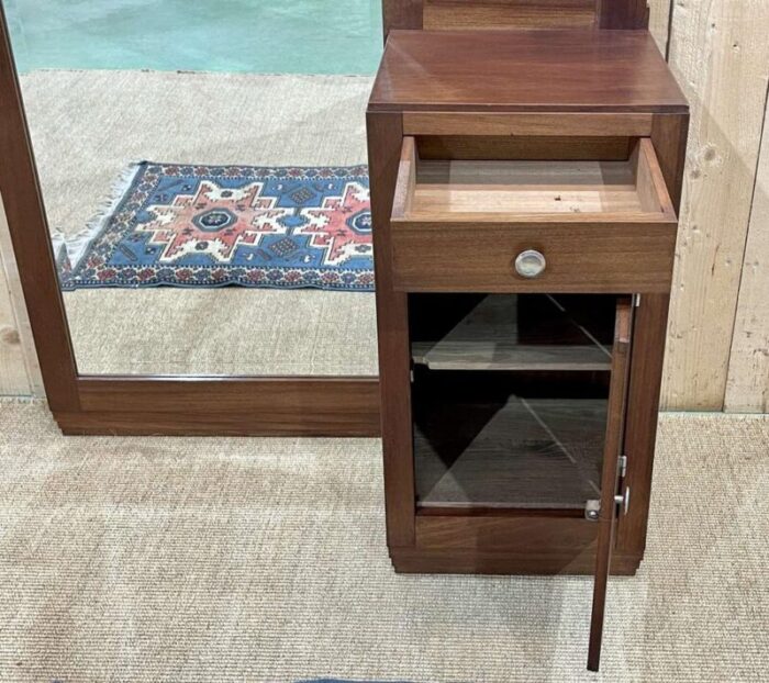 art deco mahogany dressing table 1930s 9772