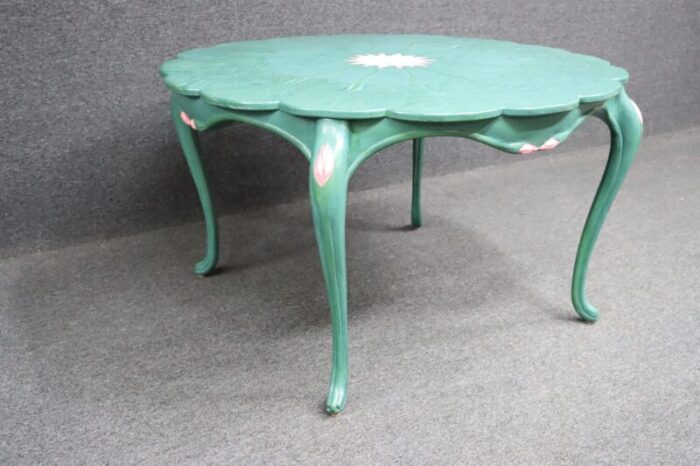 art nouveau water lily coffee table 2064