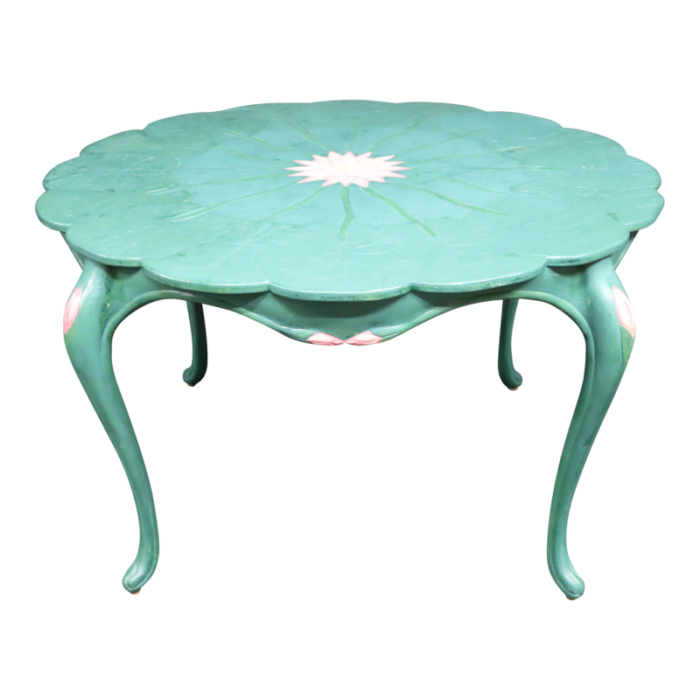 art nouveau water lily coffee table 5707