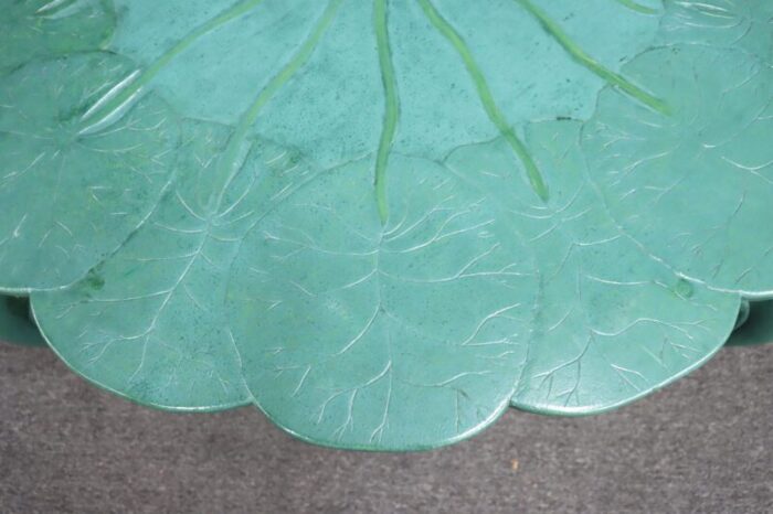 art nouveau water lily coffee table 6758