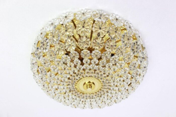 austrian flower wall sconce by emil stejnar 1960s 6