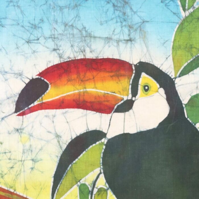 batik artwork of a toucan 6513 6 master