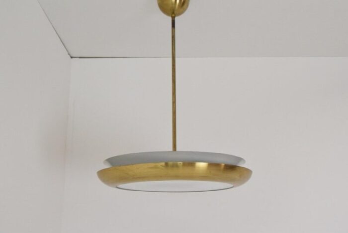 bauhaus ufo pendant by josef hurka for napako 1940s 7