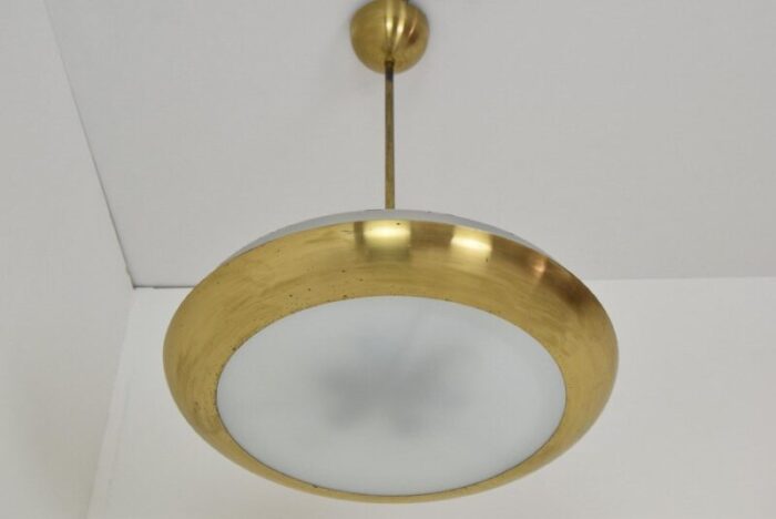 bauhaus ufo pendant by josef hurka for napako 1940s 9