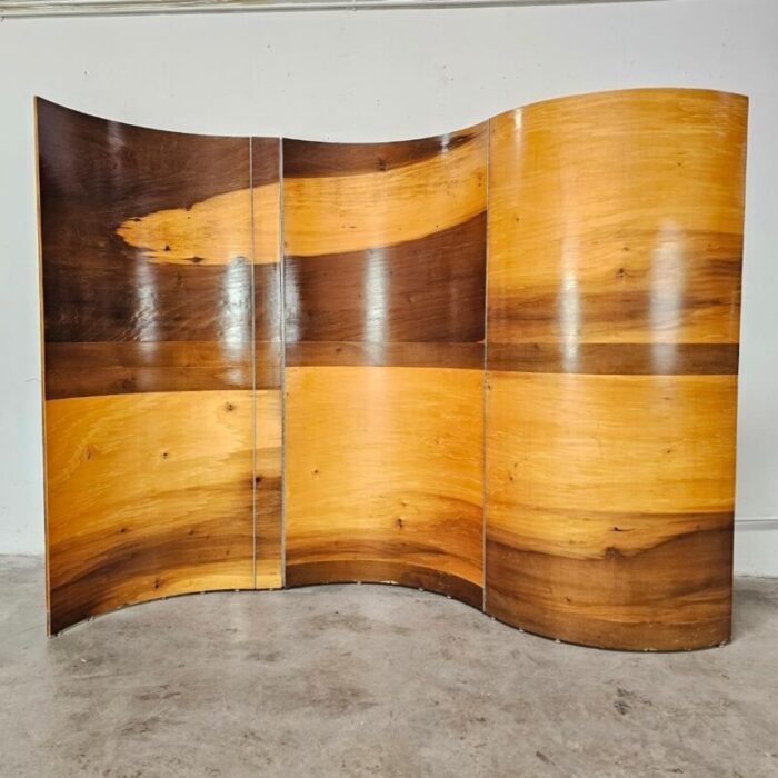 bent plywood room divider by susan woods 2001